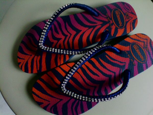 HAVAIANAS SLIM ANIMALS COM STRASS